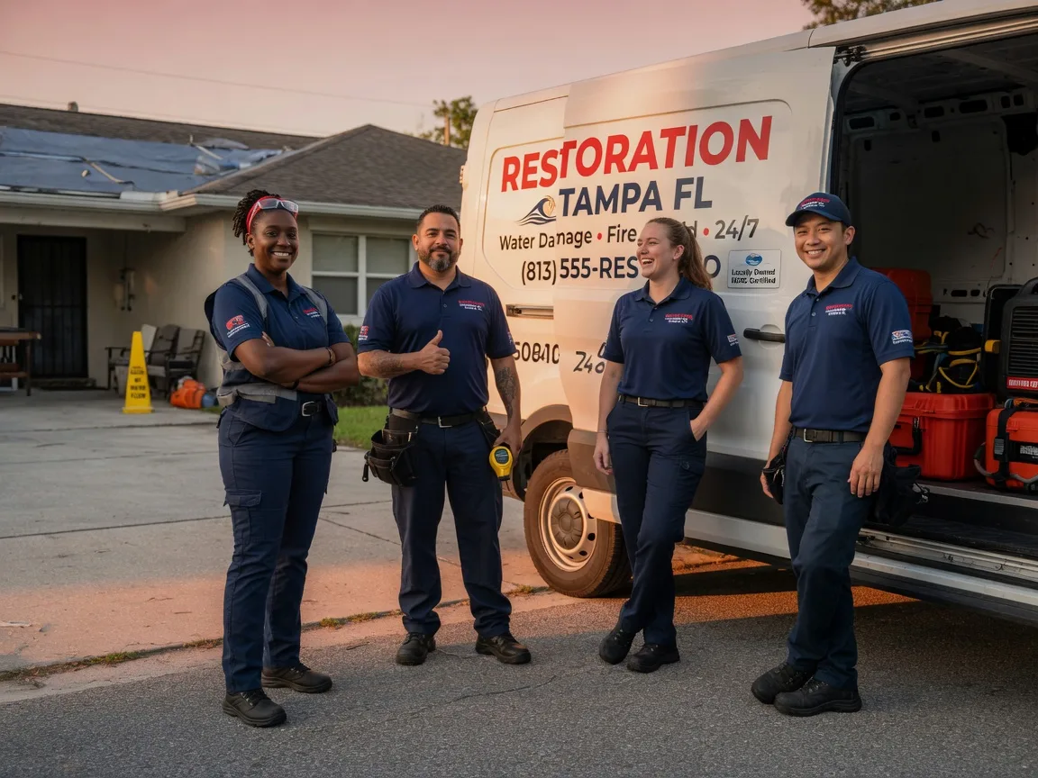 Water Damage Restoration company in Poneto, IN