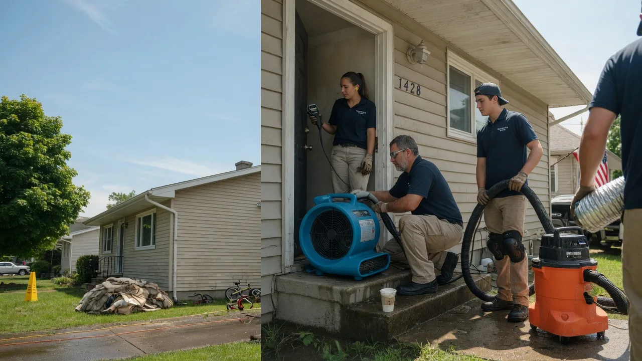 Water Damage Restoration in Poneto, IN near me